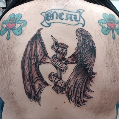 Post by jimlyonstattoos on Inker — tattoo by Jim  Lyons, Quincy, Massachusetts