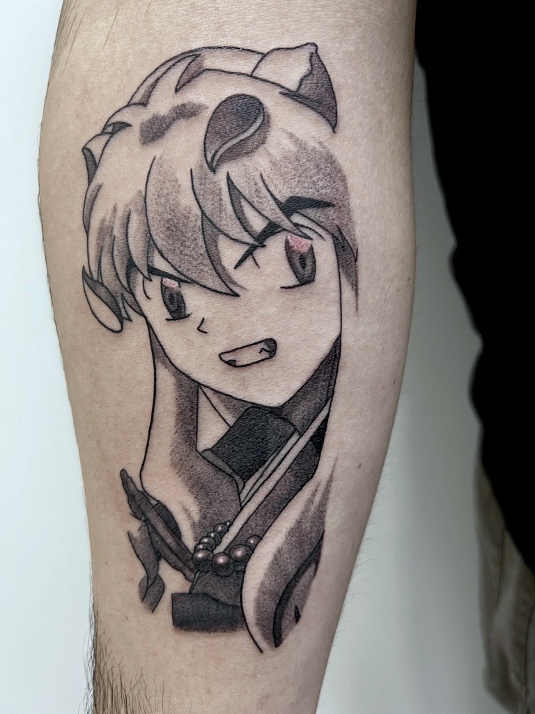 Anime — tattoo by Cihan Pohrenk, Los Angeles, California