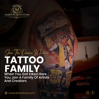 When you walk into Damien Wickham Tattoo, you are not just booking an appointmen… — tattoo by Damien Wickham, Las Vegas, Nevada