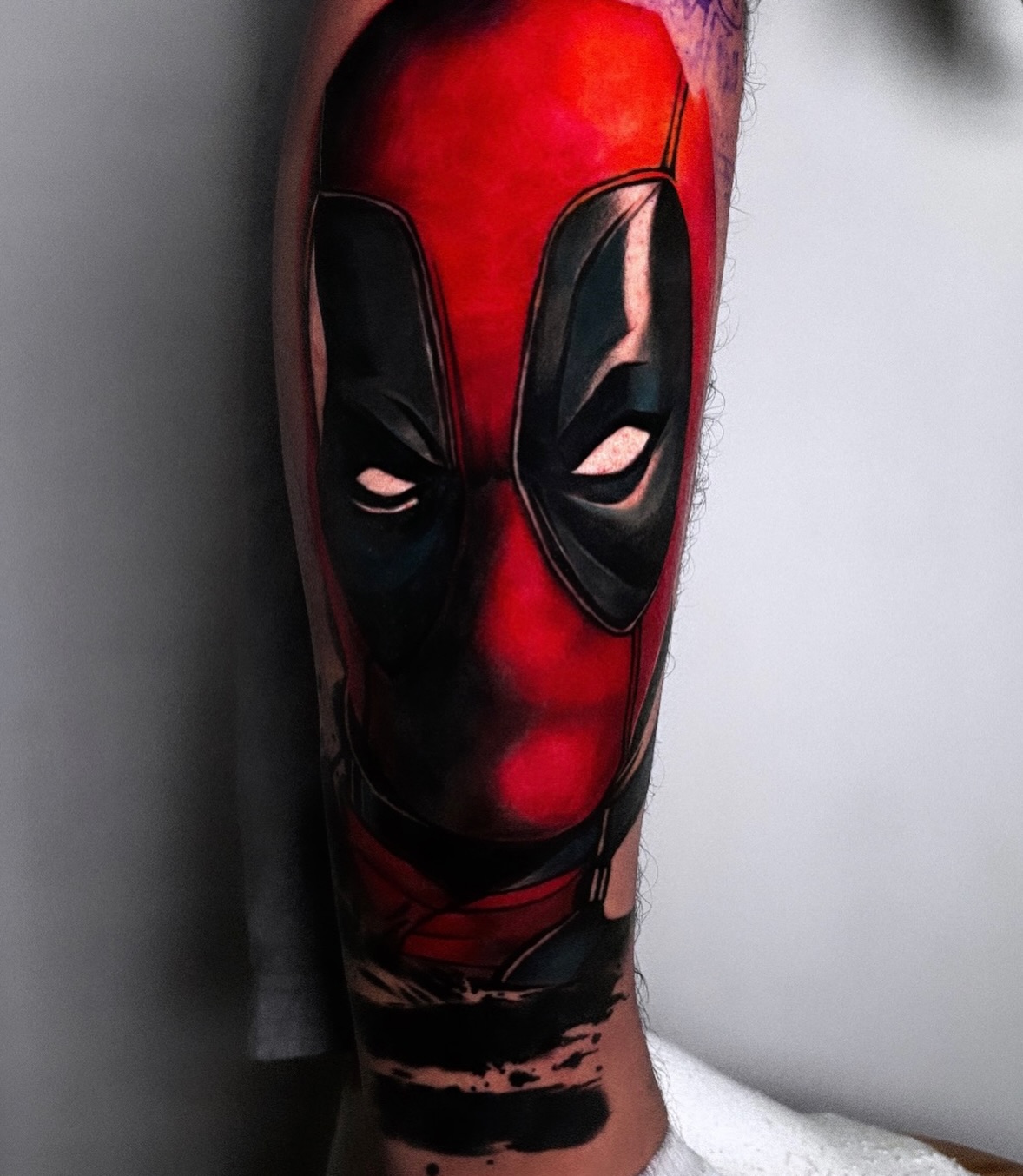 🦇🕷️ MARVEL VS DC — in honor of #comiccon every comic character I’ve brought to… — tattoo by Yaribel Garcia, New York, New York