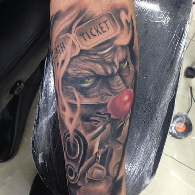 Post by dia_blo_tattoo666 on Inker — tattoo by Daniel Ayon, Los Angeles, California
