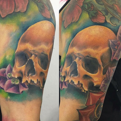 Post by dia_blo_tattoo666 on Inker — tattoo by Daniel Ayon, Los Angeles, California