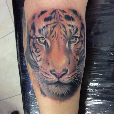 Post by dia_blo_tattoo666 on Inker — tattoo by Daniel Ayon, Los Angeles, California