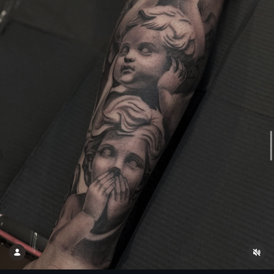 See no evil, hear no evil, speak no evil and book now
-
#CaliforniaTattooArtist … — tattoo by Fixer  Blank, Hesperia, California
