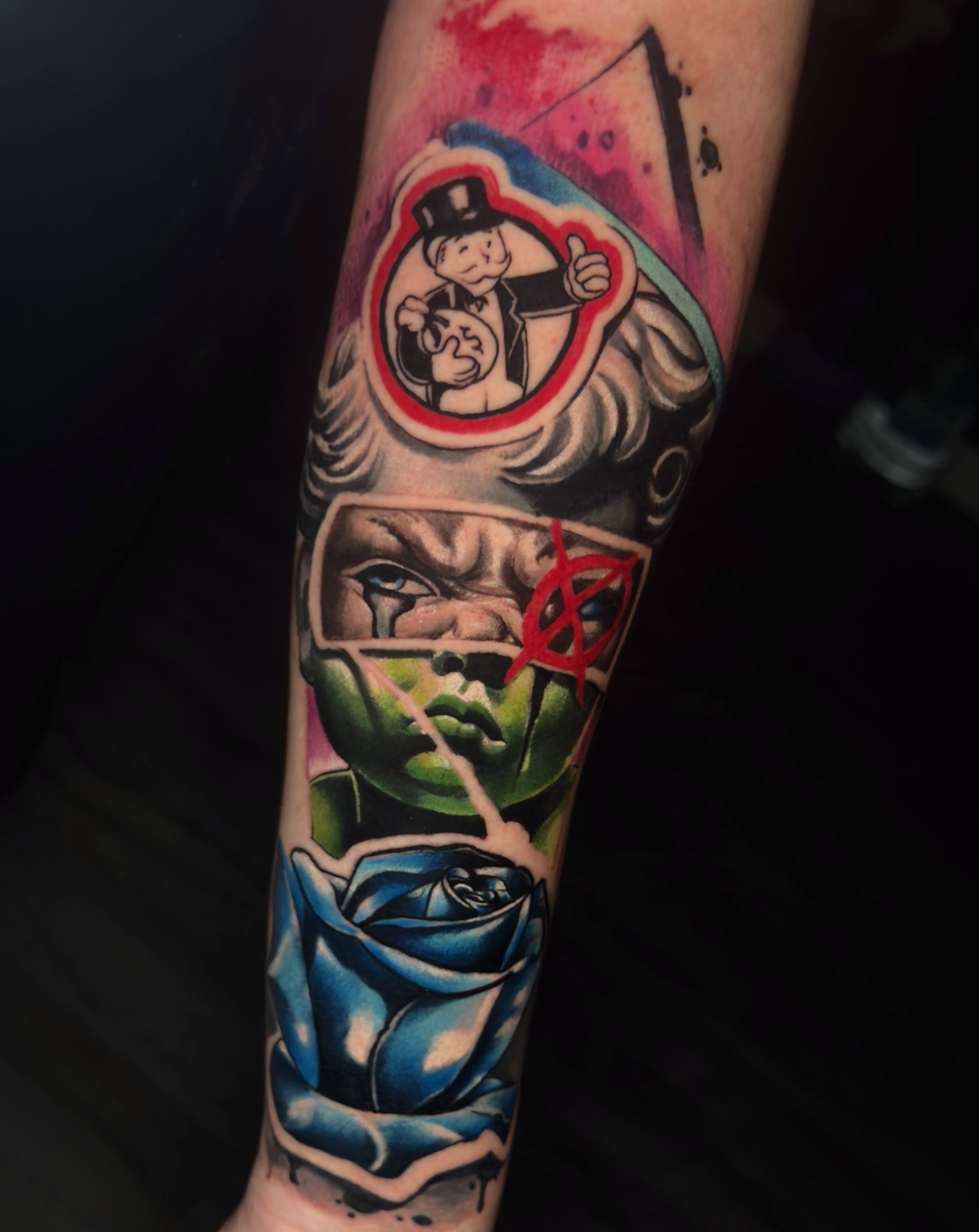 No deep caption. I just really fuck with how this one came together. 🤘🏼

More … — tattoo by Donnie Reynolds, Pueblo, Colorado