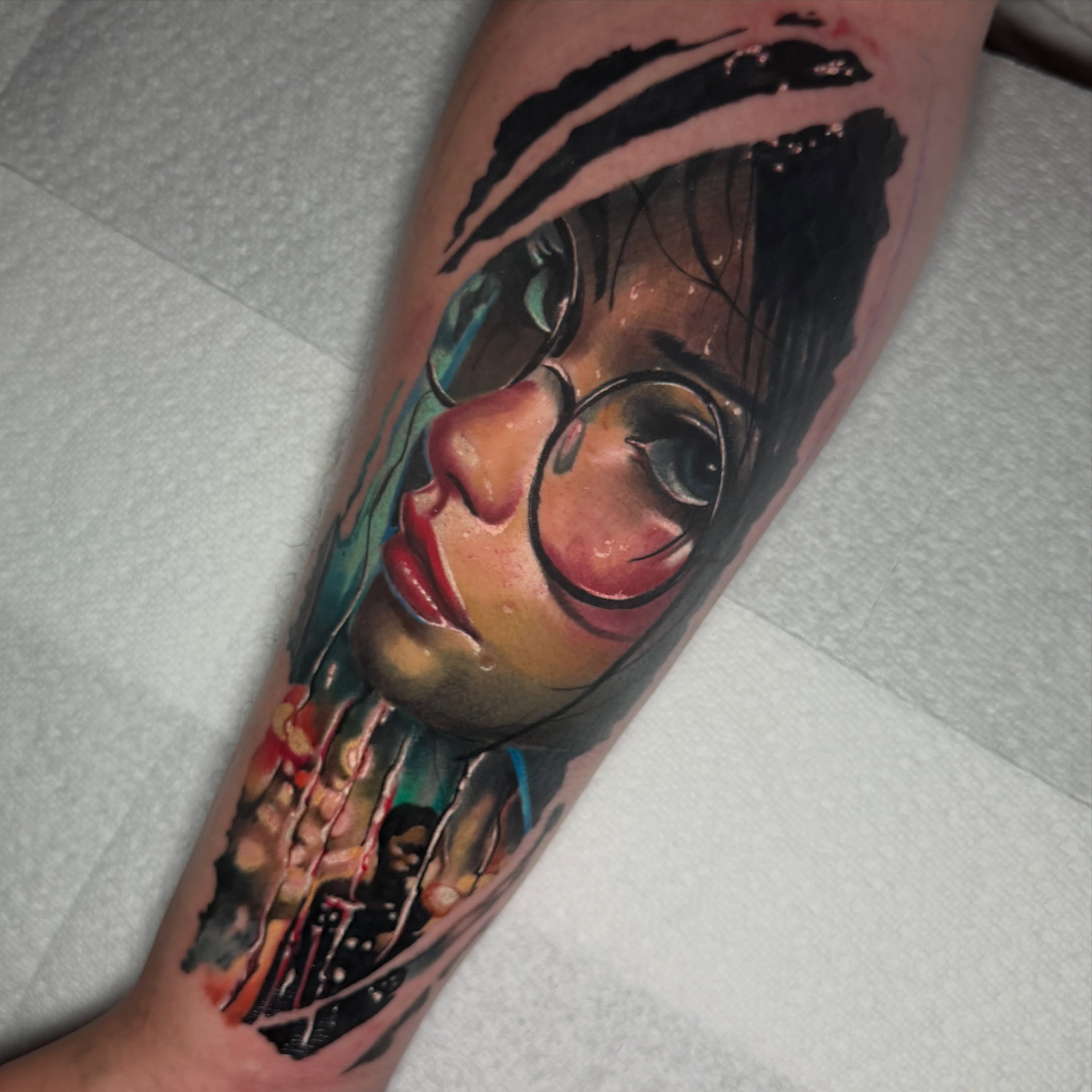 Some stories don’t need words. 🎨
Thanks for the trust.

Books are open for Augu… — tattoo by Donnie Reynolds, Pueblo, Colorado