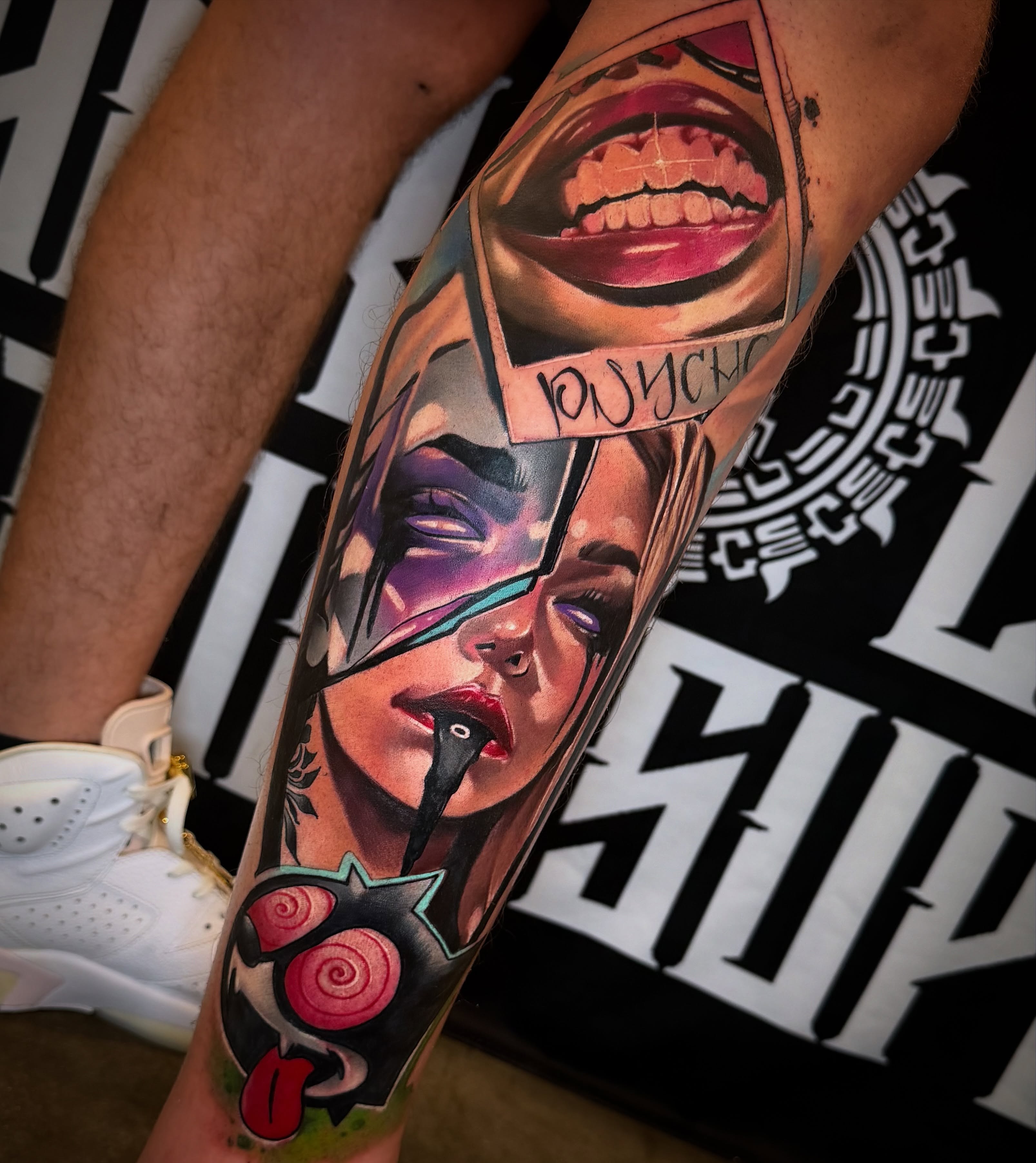 What a weekend in Nashville! 🤘🏼

Got to jam out some cool shit, make new frien… — tattoo by Donnie Reynolds, Pueblo, Colorado