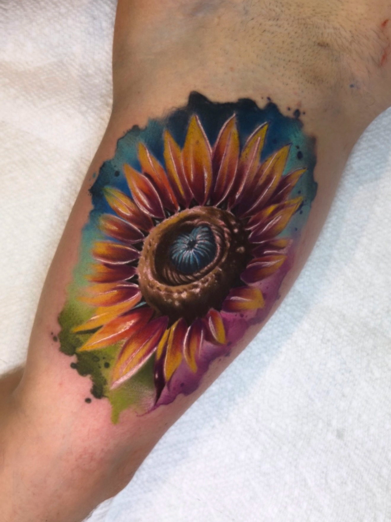 Man what a time in Nashville. Was grateful and blessed enough to kick it off wit… — tattoo by Donnie Reynolds, Pueblo, Colorado