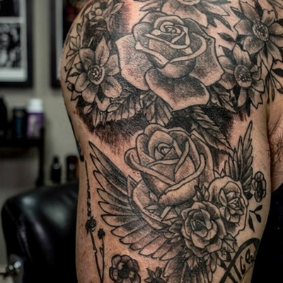 Post by RossAdams on Inker — tattoo by Ross Adams, Urania, Louisiana