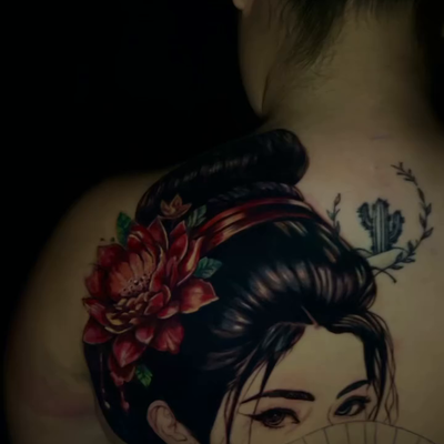 Segunda sesión de proyecto de espalda 
Muchas gracias por la confianza y prefere… — tattoo by Cesar Romero, Tegucigalpa , Francisco Morazan 
