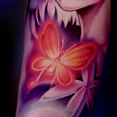 close up details — tattoo by Egor Kubrak, Boston, Massachusetts