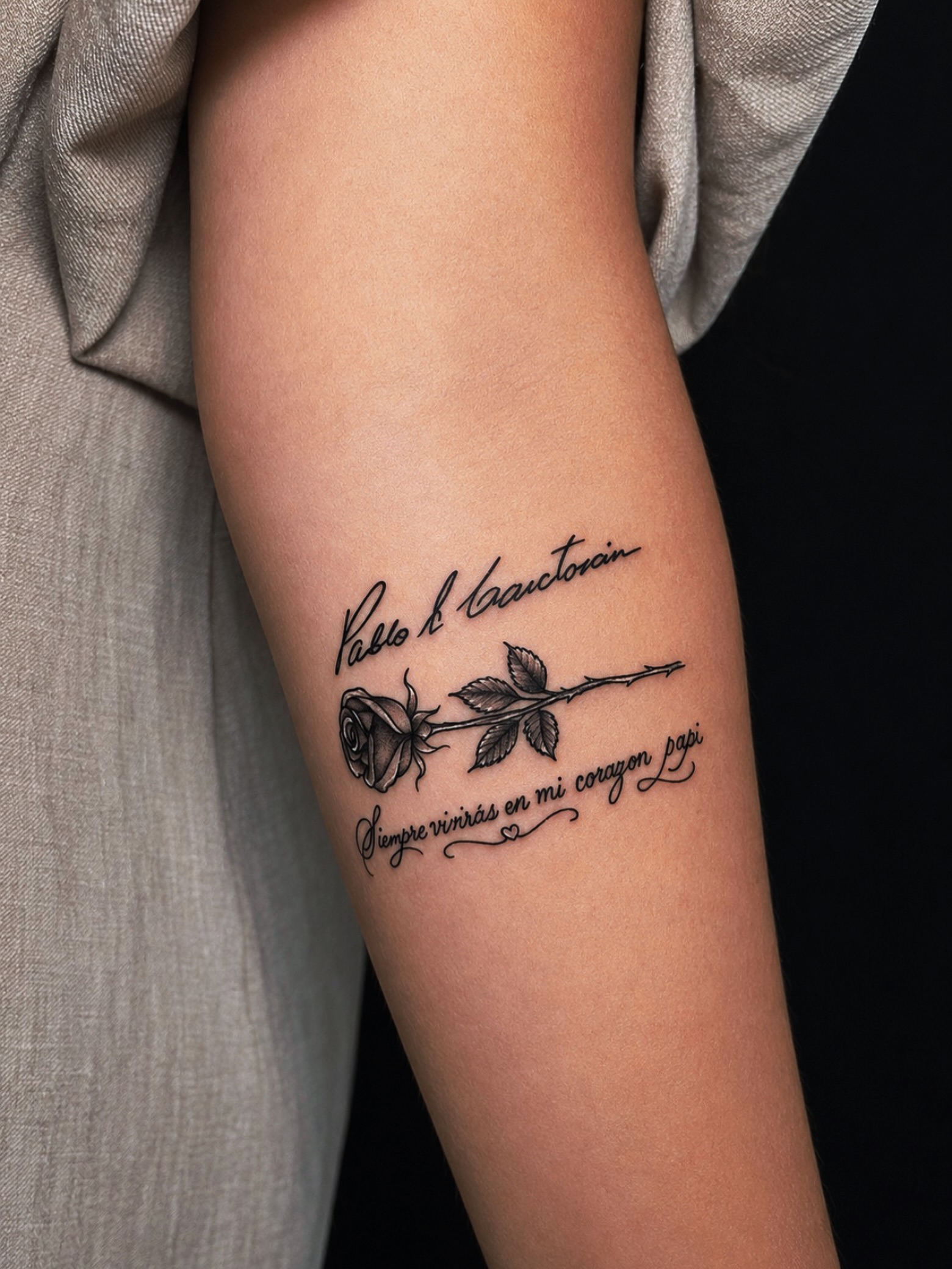CUSTOM WORK by
@felix562_ • • • • •

Thank you @sukee_sukee 
Memorial tattoos hi… — tattoo by Felix Perez, Long Beach, California