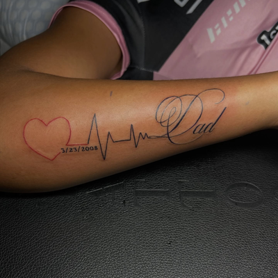 Custom Dedication piece, it came out 🔥🔥🔥
📲Text 7183079147 if you want custom… — tattoo by Alivia Mazile, Laurelton , New York