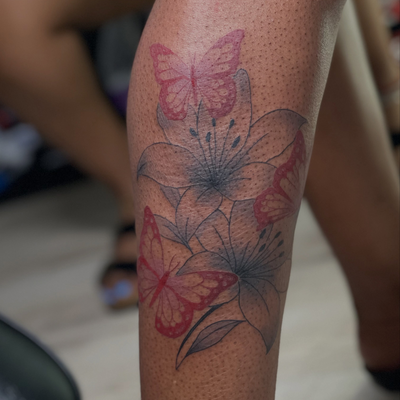 Loveeee how this one came outttt💪🏾🌸🦋🔥
TEXT 718-307-9147 to book
📍Valley St… — tattoo by Alivia Mazile, Valley Stream, New York