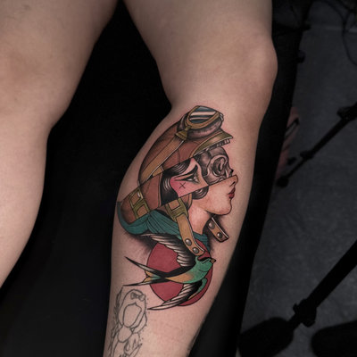 1 tattoo. 4 trophies. 🏆

Fresh Color – 1st
Neotraditional – 1st
Medium Color – … — tattoo by Gabriel  Rocha