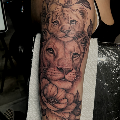 Post by mariajacobtattoos on Inker — tattoo by Maria  Jacobo, Long Beach, California