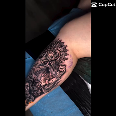 Still tattooing. Still creating. Still making moves. Still not looking back.

Th… — tattoo by Toaster Blix, Banning, California