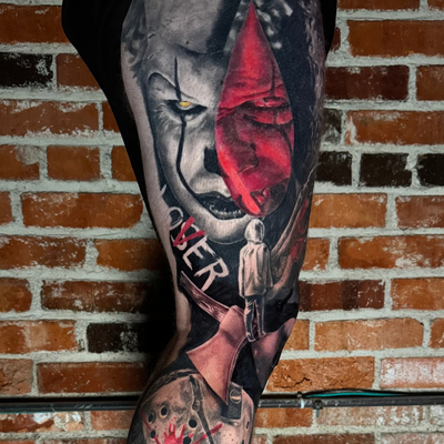 Spooky season is my favorite time of year, so it only felt right to share some o… — tattoo by Kelsea Lake Schack, Denver, Colorado