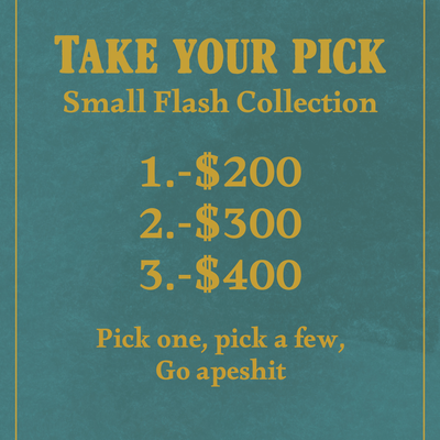 The more you pick, the better the deal. New sheets every week. — tattoo by Bryan Yasuhara, Los Angeles, California