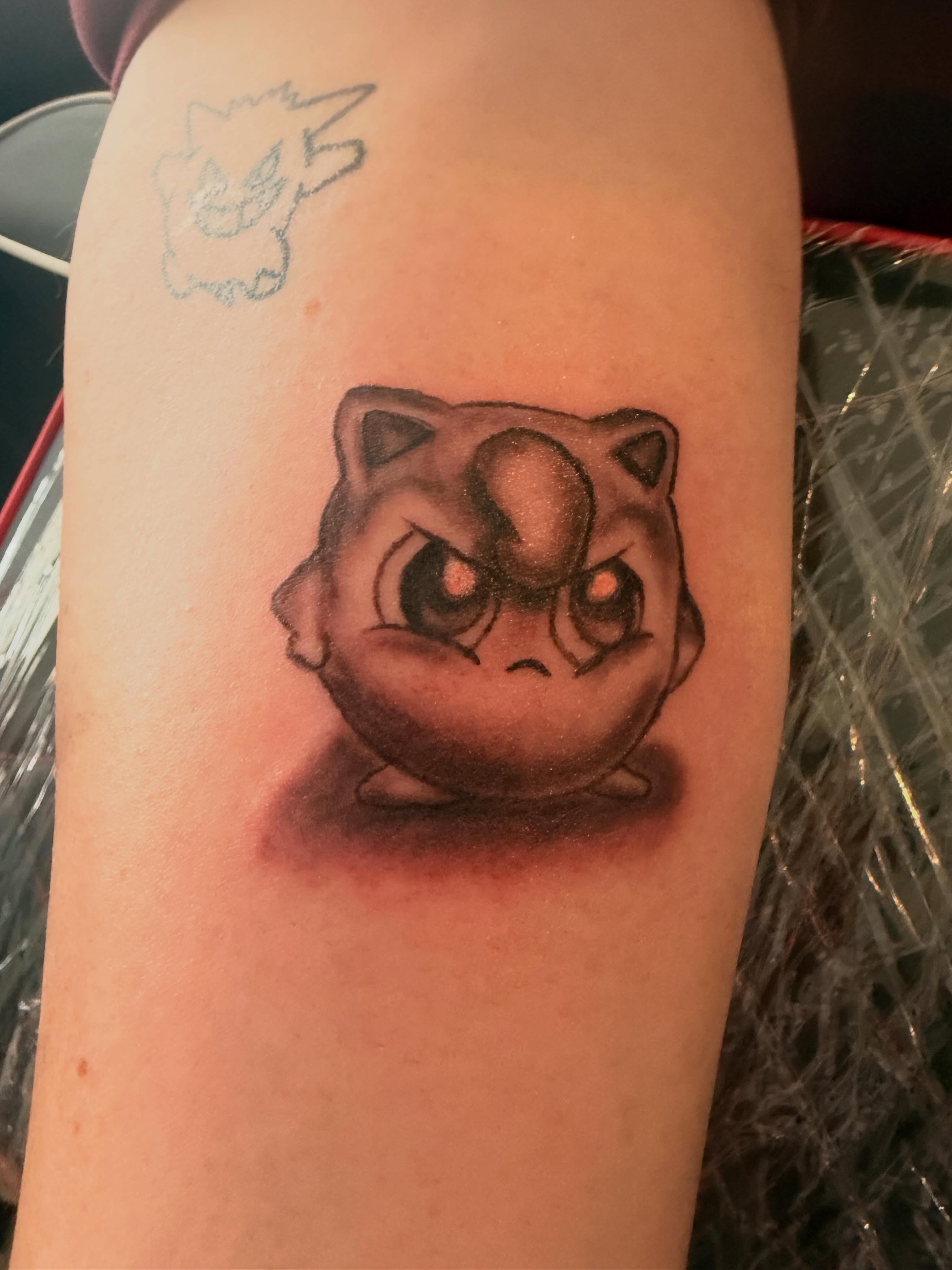 Tattooed a Jiggly Puff today! 😎 — tattoo by Oliver Mateljan, Fort Mohave, Arizona