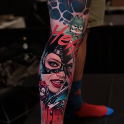 My piece from the @nyempirestatetattooexpo 
Had an amazing time, enjoyed every m… — tattoo by Levente Vacsi, New York, New York