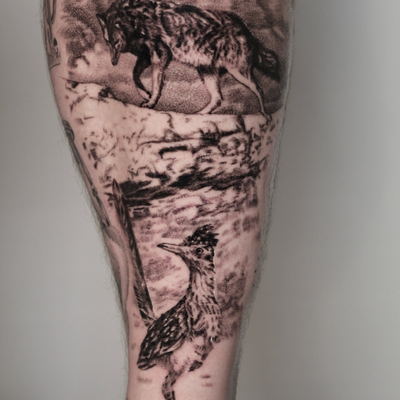 Thank you Jake! 🌞 — tattoo by Drake Chiesa, San Diego, California