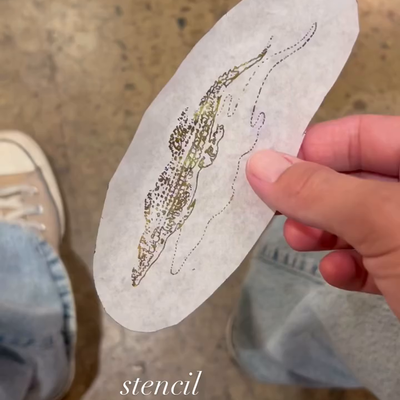 Croc from today 🐊 — tattoo by Drake Chiesa, San Diego, California