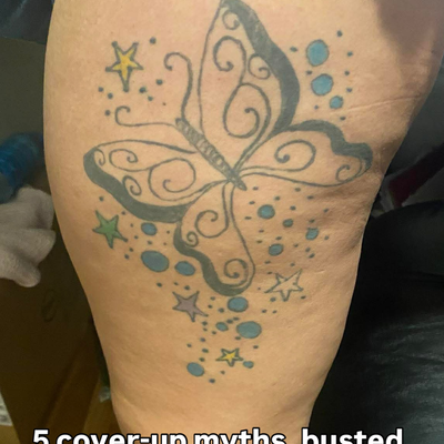 Thinking about covering something up?
Here’s what nobody tells you.

Cover-ups a… — tattoo by Dorian Perches, Banning, California