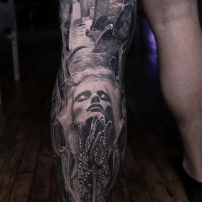 Healed 

Healed

Some fresh
Books open for 2027 — tattoo by Slava Bodrov, San Diego, California
