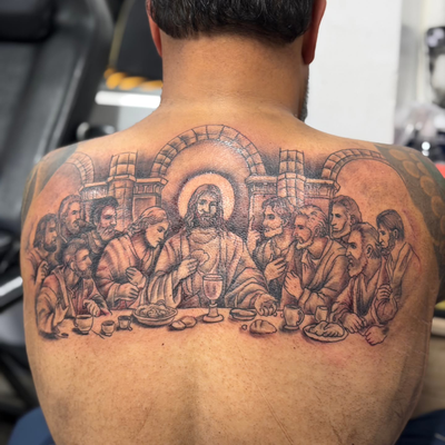 Post by Exclusive.session on Inker — tattoo by Nelson Mendoza, Bronx, New York