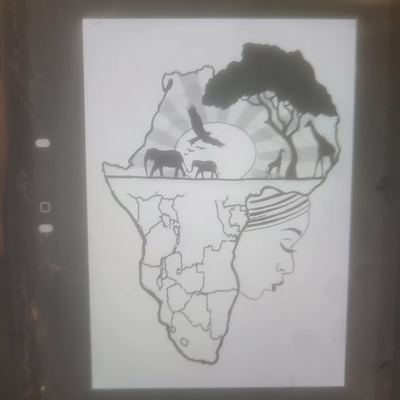Motherland tattoo design by #inkclusive25 #africantattoo #customtattoodesign cli… — tattoo by G Money, Willow Grove, Pennsylvania