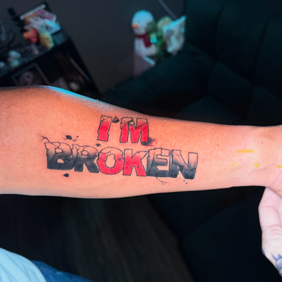 A permanent reminder that feelings aren’t facts.

This one meant something.

Not… — tattoo by Sarah Corley, Jefferson, Georgia