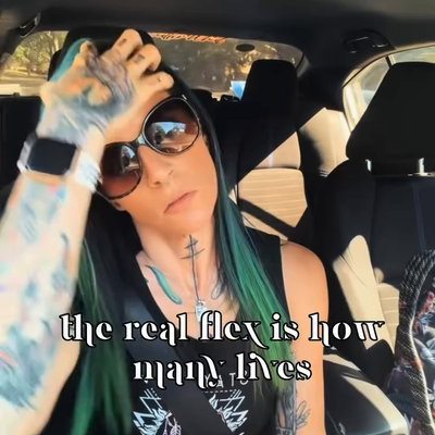 The real flex was never being the loudest person in the room.

It’s the people y… — tattoo by Sarah Corley, Jefferson, Georgia