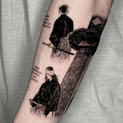 Vagabond🗡️
Booking Open
-
-
#vagabond #manga #tattoo #tattooartist #vagabondtat… — tattoo by Jamie Joestar, Los Angeles, California