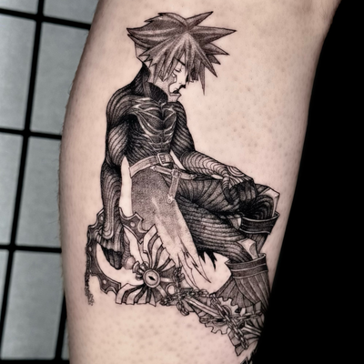 ✖️Vanitas✖️
.
.
#kingdomhearts #vanitas #anime #tattoo #latattoo — tattoo by Jamie Joestar, Los Angeles, California