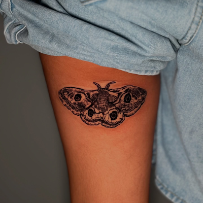 A symbol of transformation, intuition, and finding beauty in the night✨
Another … — tattoo by Jadé-Marie Ho, Woodbrook, Port Of Spain