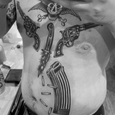 some more bangers. — tattoo by Dino Z