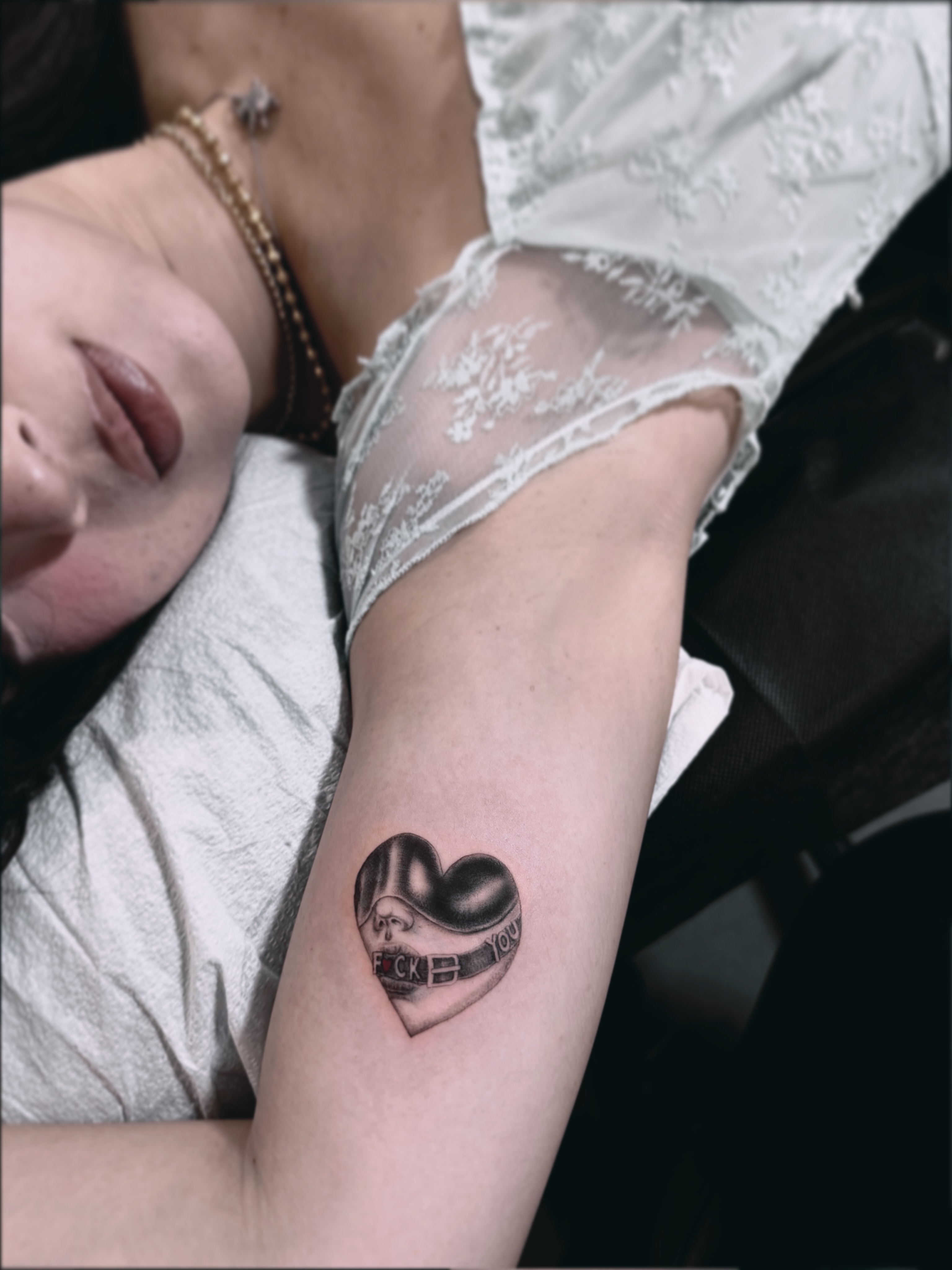 Small but biting tattoos I did from my flash this weekend. Thank you to everyone… — tattoo by An Xu, Los Angeles, California