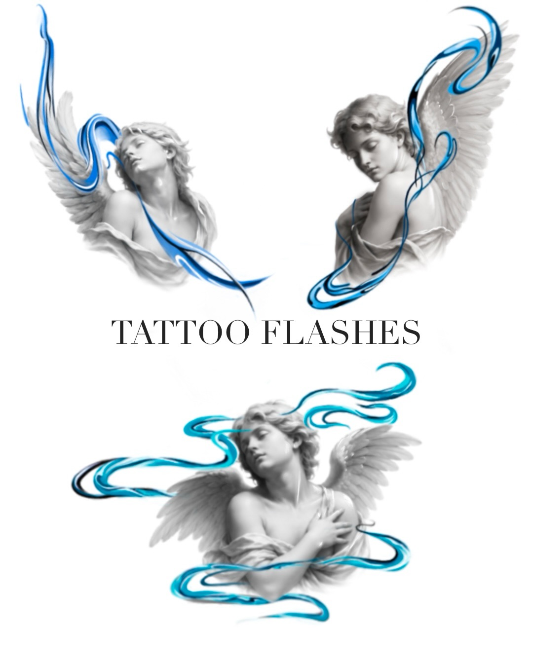 I’ve been exploring a mix of black & grey realism with colour abstract flow and … — tattoo by Vanessa Kee, Singapore, singapore
