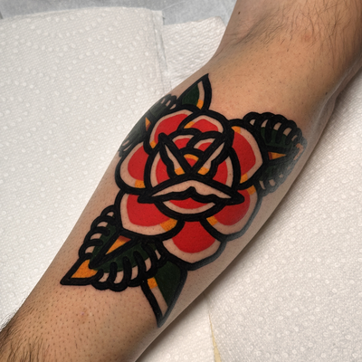 Rose tattoo
Modern bold — tattoo by Jitan Forcier
