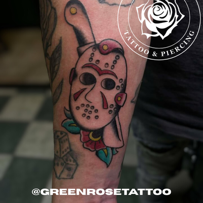 Apprentice artist Dave @polak.tat2 has been really making leaps and bounds with … — tattoo by Stephen Marion, Holyoke, Massachusetts