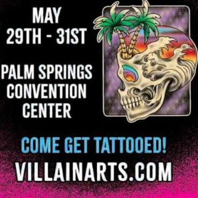 If you are in the Palm Springs, CA area tomorrow, stop in say hello, we have a f… — tattoo by Matt Miller