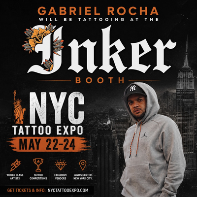 @Inkerapp is Excited to announce @Tattorocha13 will be tattooing at our booth at… — tattoo by Matt Miller