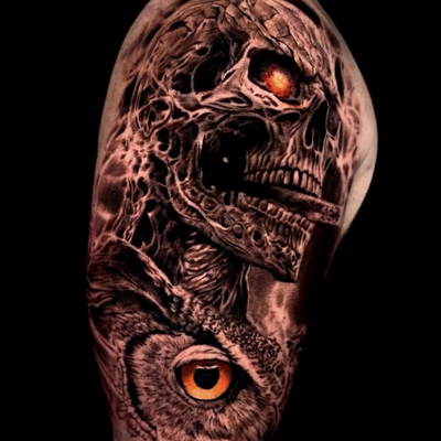 Crazy work by @inker artist @bubbaitattoos — tattoo by Matt Miller