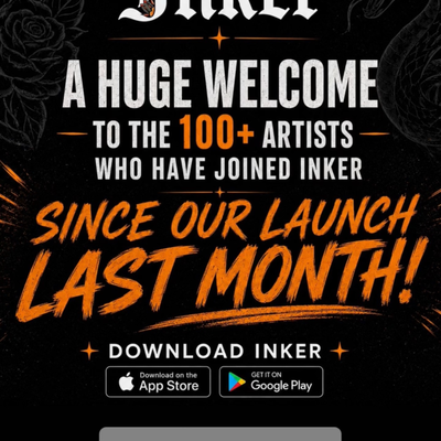 We appreciate every single artist and user as our platform builds, it’s going to… — tattoo by Matt Miller