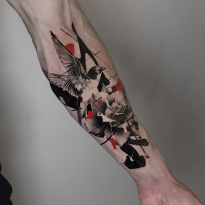 Lately, more and more clients have been traveling to me from other states.
This … — tattoo by Alexander Mironenko, Boston, Massachusetts