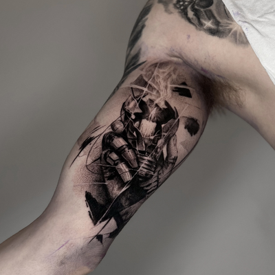 One session — tattoo by Alexander Mironenko, Boston, Massachusetts