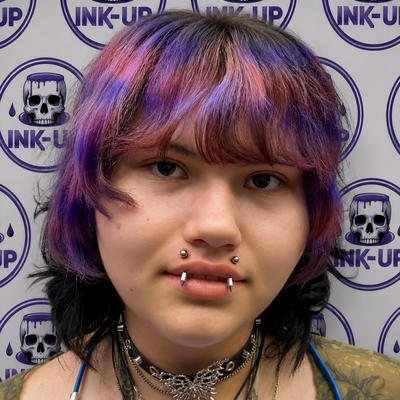 Angel Fangs done at Ink Up Tijuana Baja California — tattoo by Ink Up, Tijuana, Baja