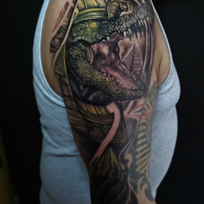 Post by Ralphystatt on Inker — tattoo by Rafael Contreras