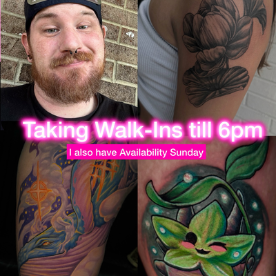 I’m Taking Walk-Ins till 6pm today. Feel free to DM Me or come visit me at @inke… — tattoo by Andrew Luce, East Ridge, Tennessee